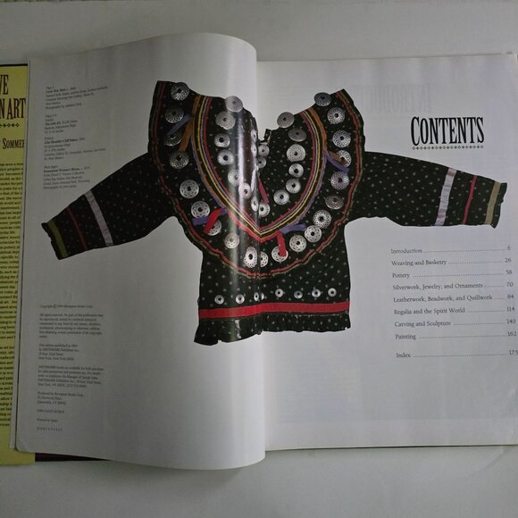 Native American Art by Simone Ellis 1994 Hardcover Book With Original Dust Jacke - Picture 6 of 15